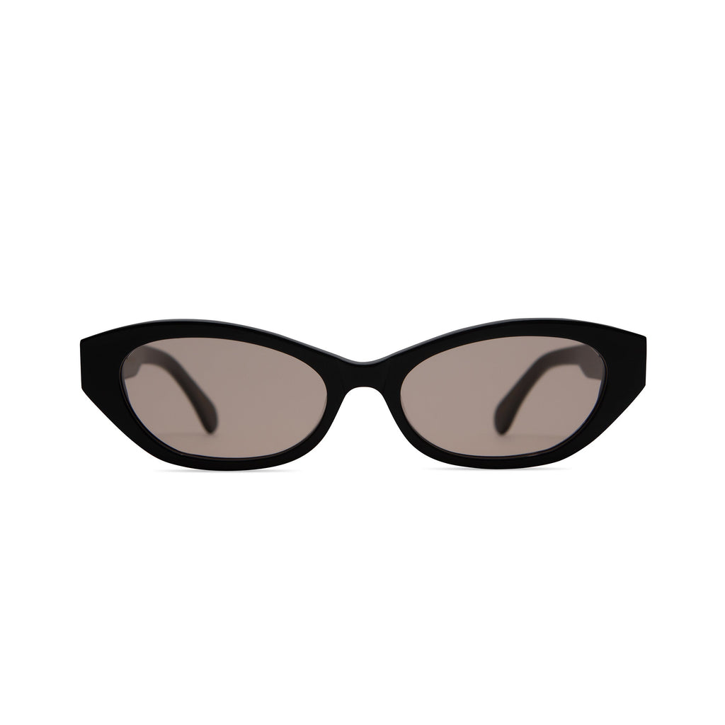 Dani in Gloss Black Brown Lens