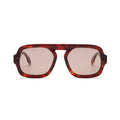 Jane in Dark Red Tortoise Maroon Lens