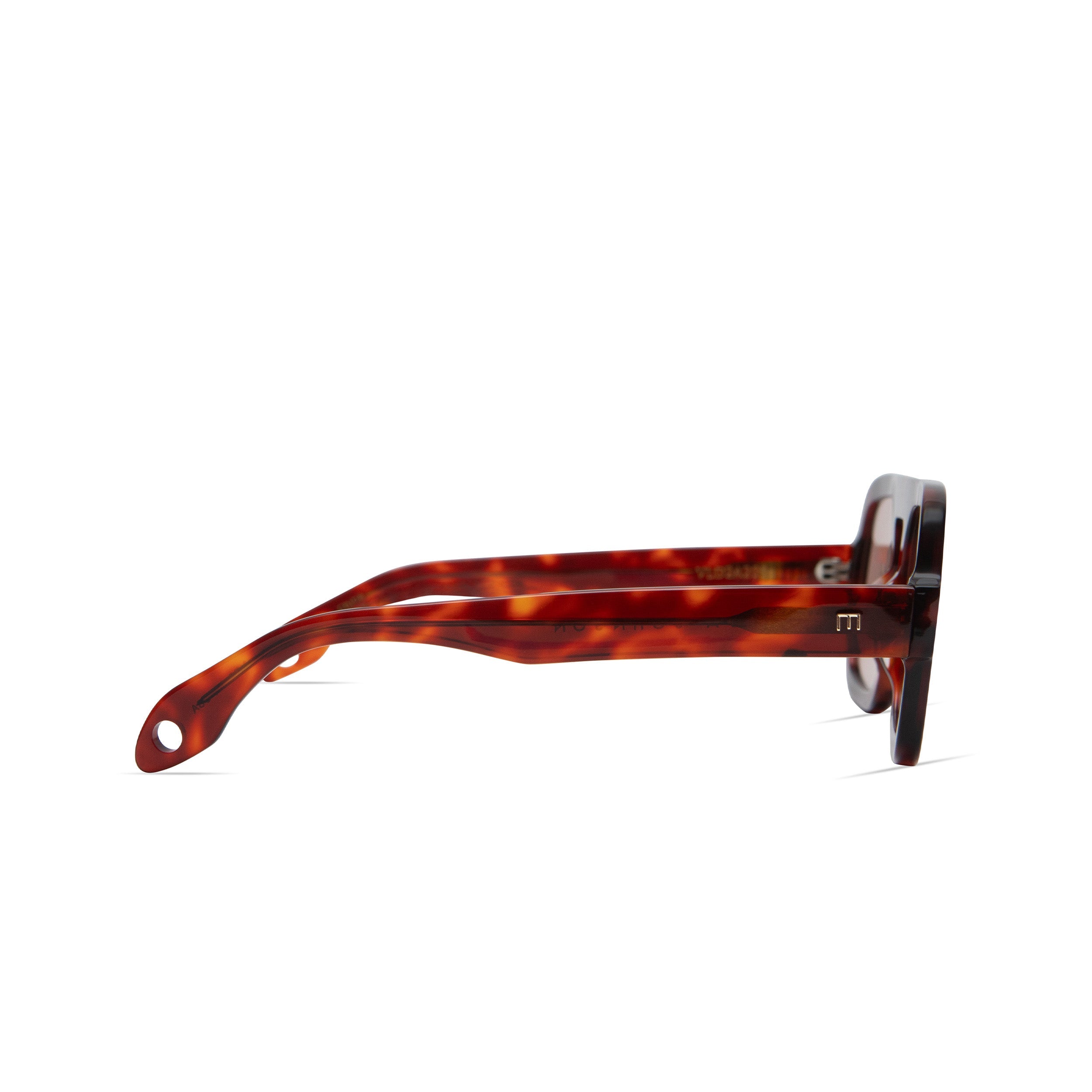 Jane in Dark Red Tortoise Maroon Lens