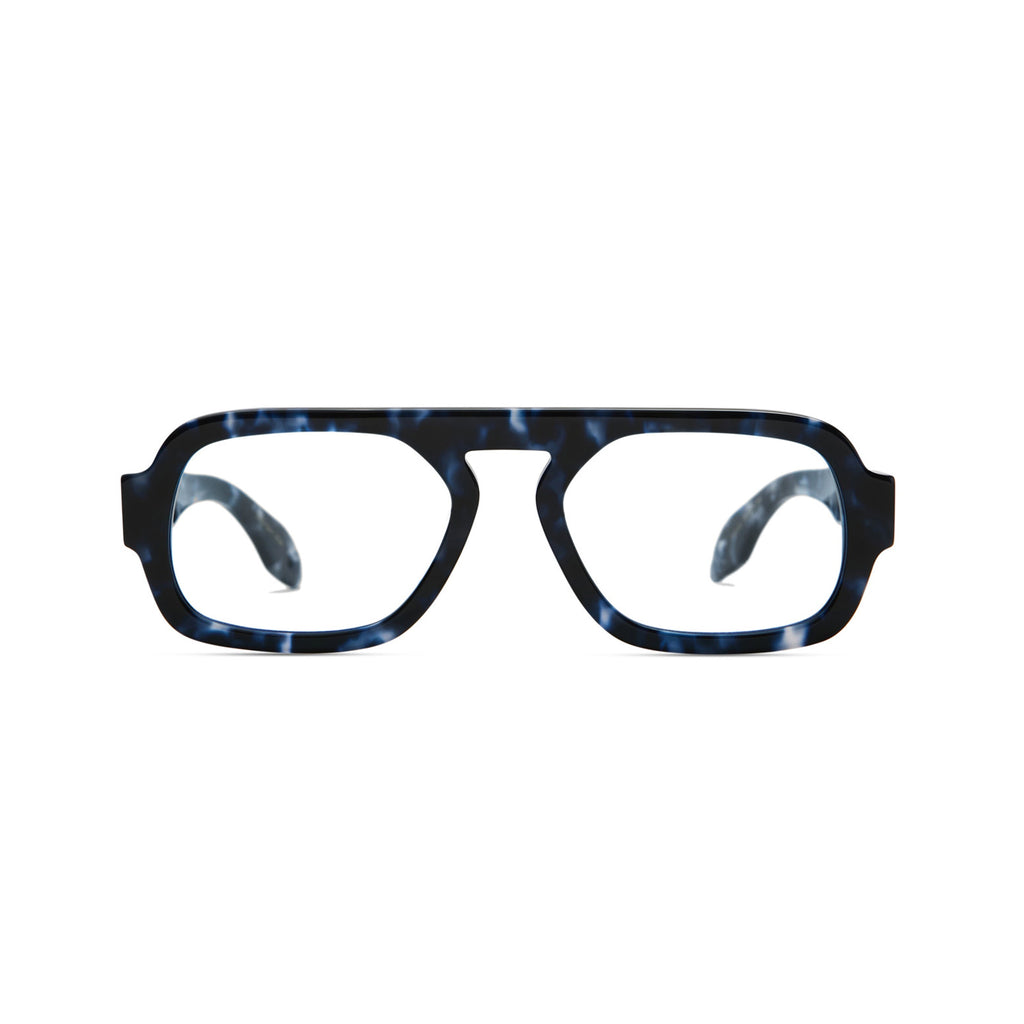 Jane Mini in Blue Tortoise Optical Lens