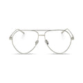 Sam in Silver Metal Optical