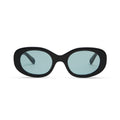 Lyna in Gloss Black Teal Lens